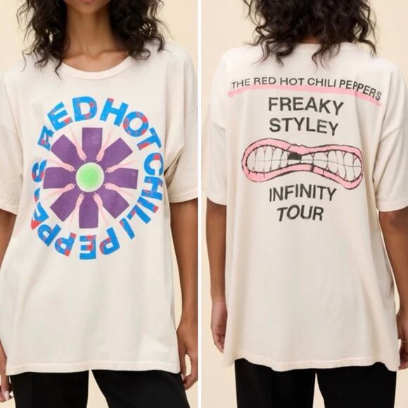 Daydreamer Red Hot Chili Peppers Freaky Styley Merch Tee - Picture 1 of 7